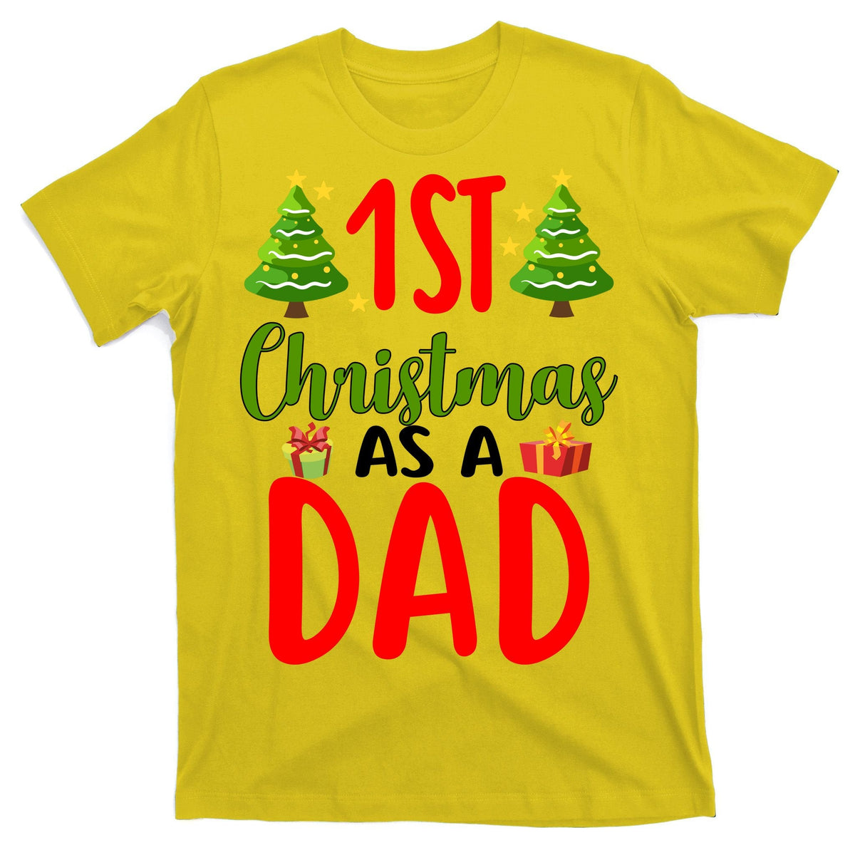 1st Christmas As A Dad T-Shirt product image 3