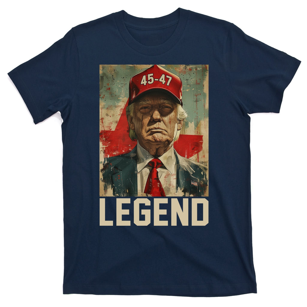 45 47 Donald Trump 2024 Legend Vintage T-Shirt product image 1