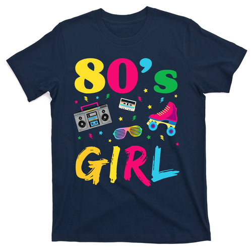 80s Girl Retro Costume T-Shirt product image 1
