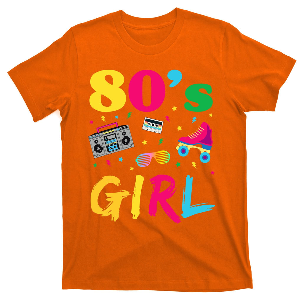 80s Girl Retro Costume T-Shirt product image 5