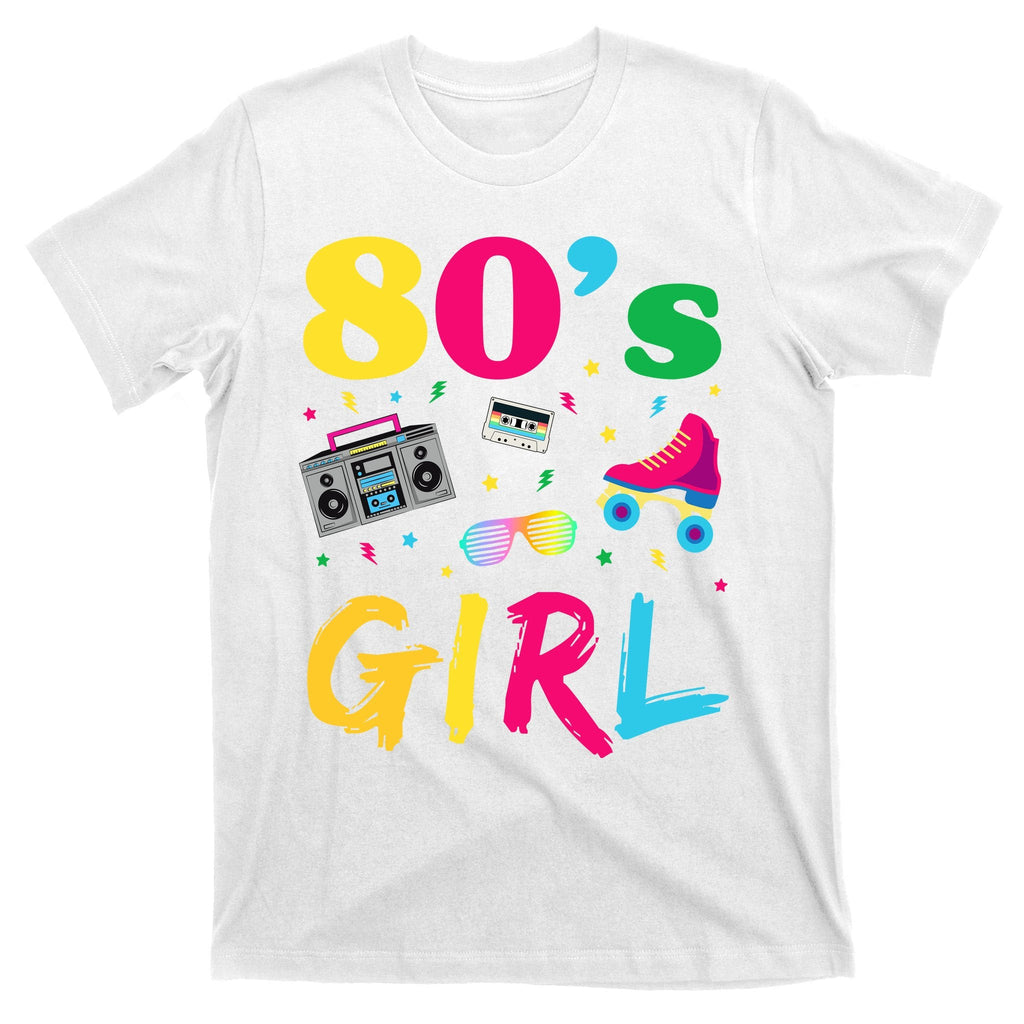 80s Girl Retro Costume T-Shirt product image 11