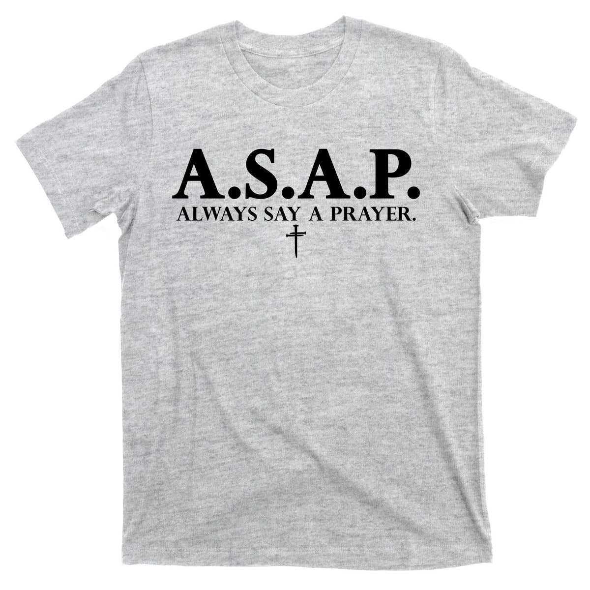 Asap Always Say A Prayer 3 Nails Cross Jesus Christ product image 9