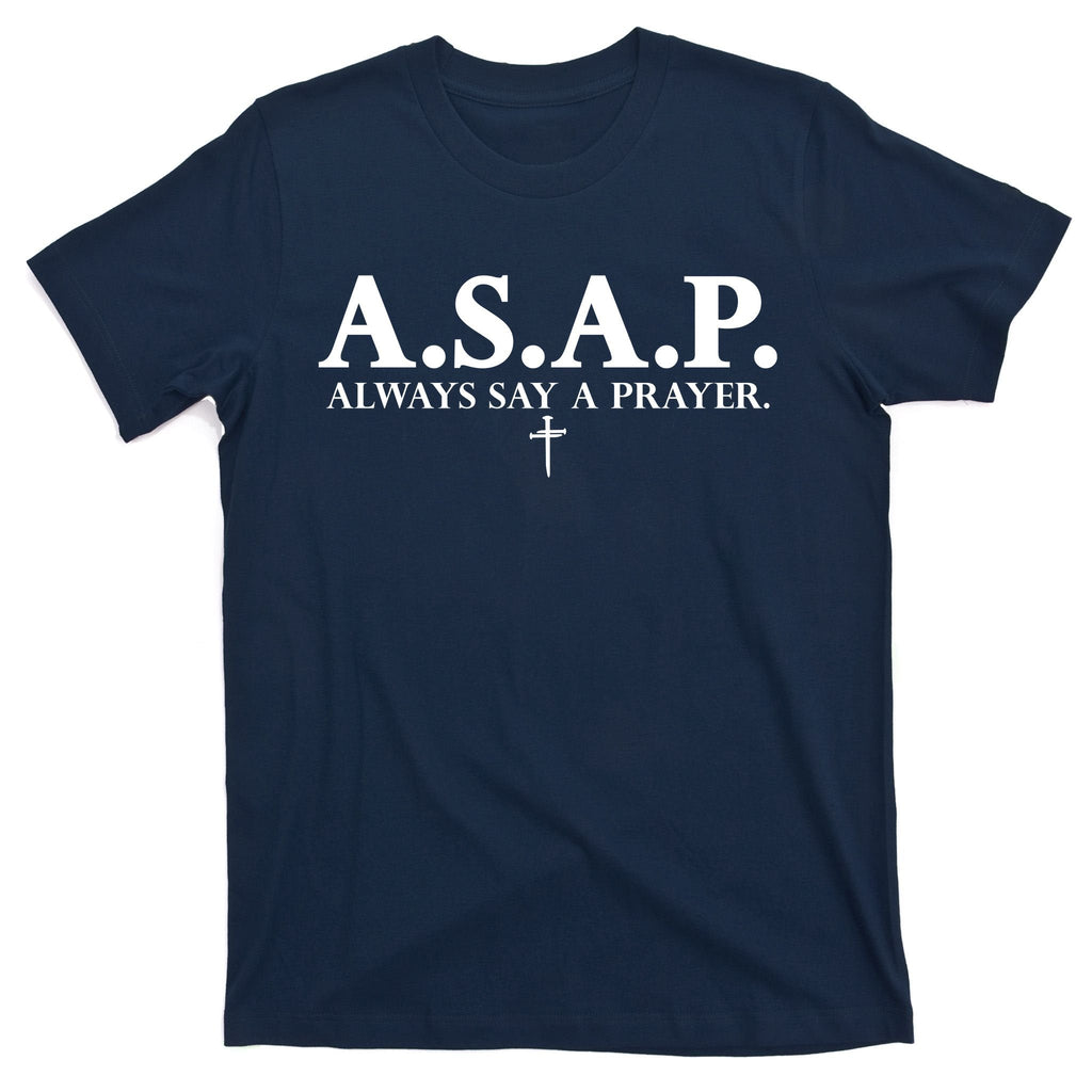Asap Always Say A Prayer 3 Nails Cross Jesus Christ product image 1