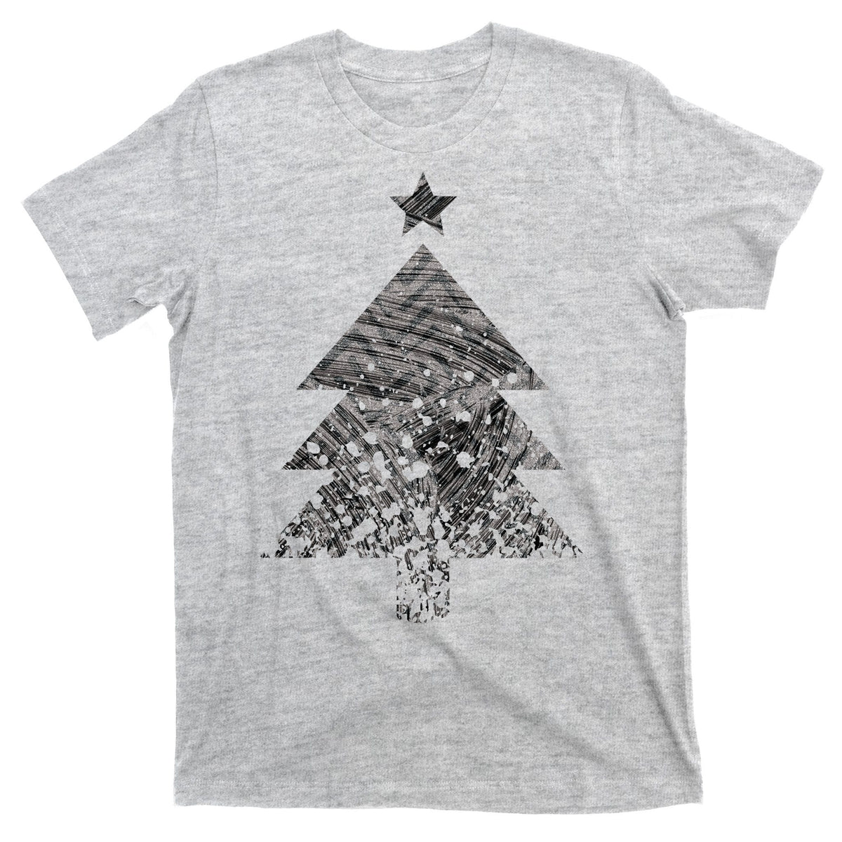 Abstract Big Christmas Tree T-Shirt product image 9