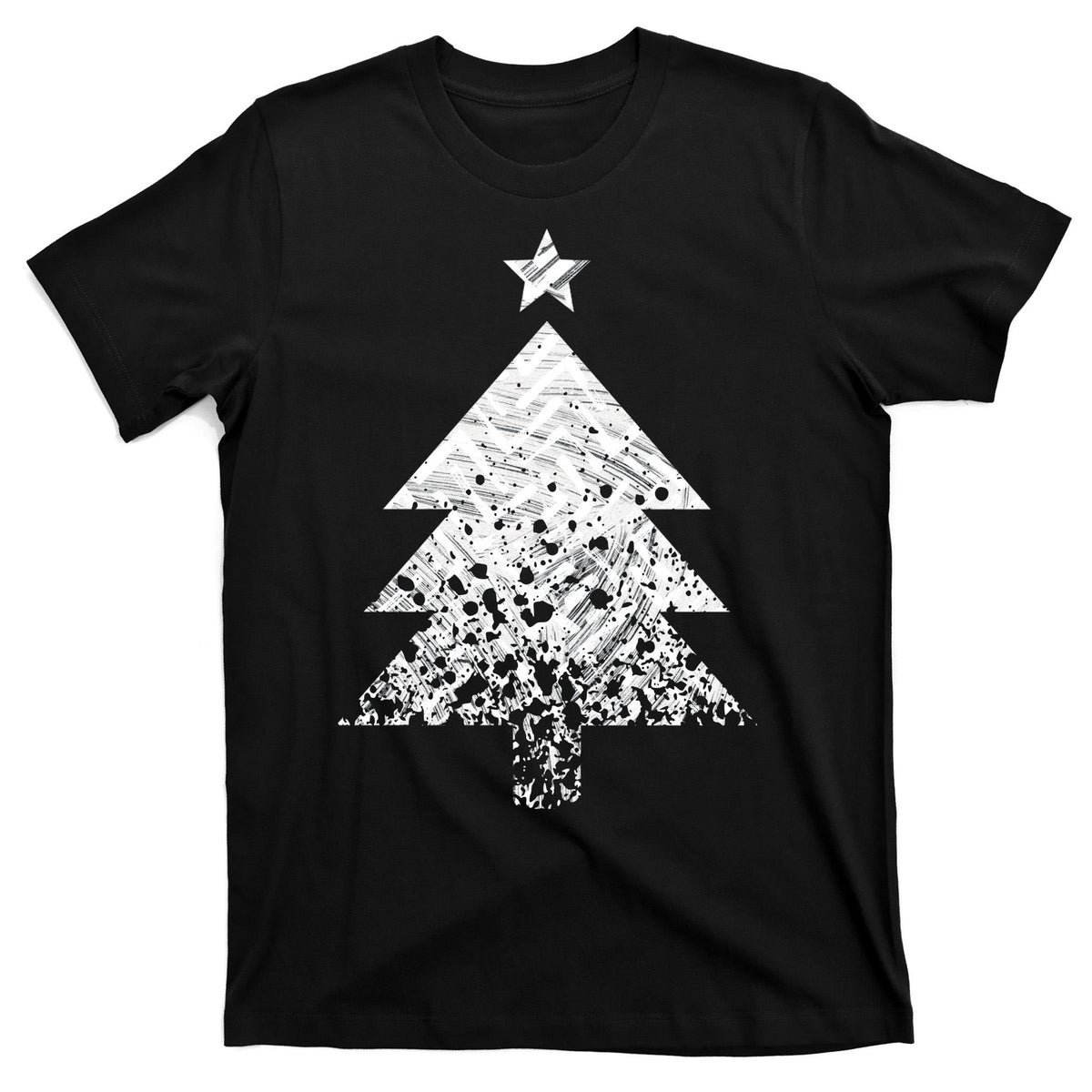 Abstract Big Christmas Tree T-Shirt product image 7
