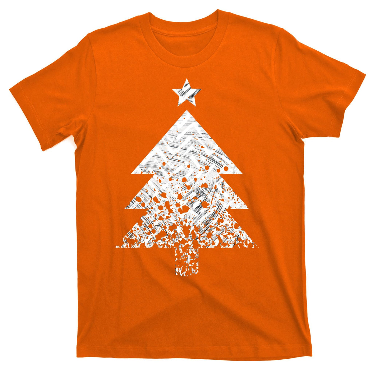 Abstract Big Christmas Tree T-Shirt product image 5