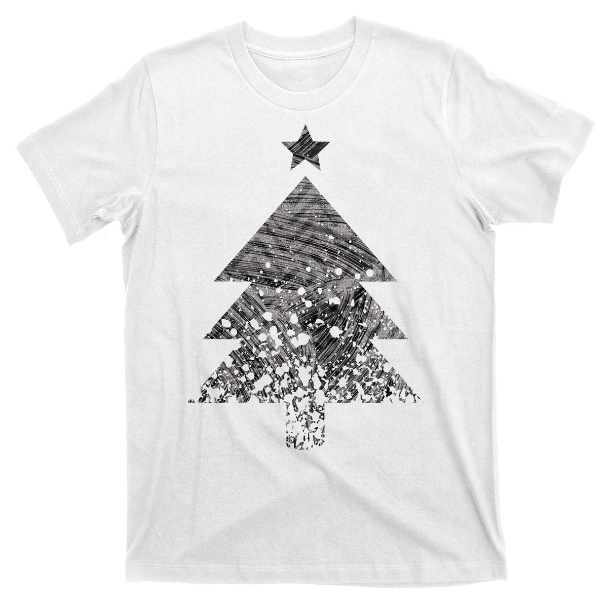 Abstract Big Christmas Tree T-Shirt product image 11
