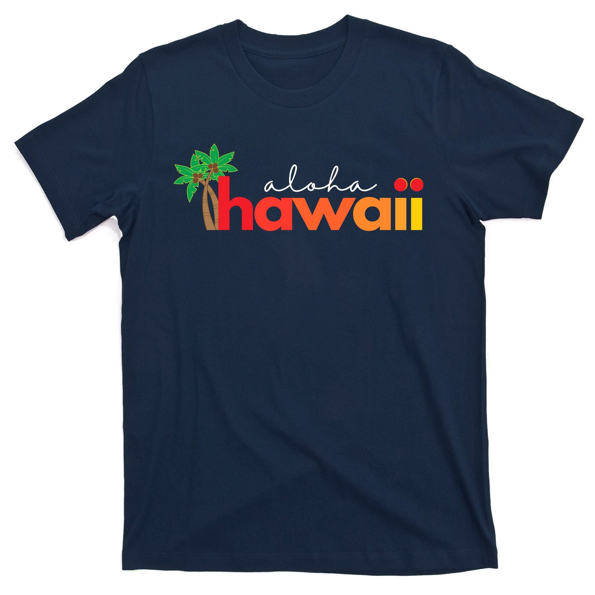 Aloha Hawaii Tropical Vacation T-Shirt product image 1