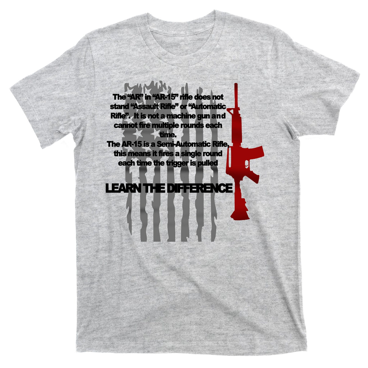 AR15 Not AN Assault Rifle Guns Quote T-Shirt product image 9