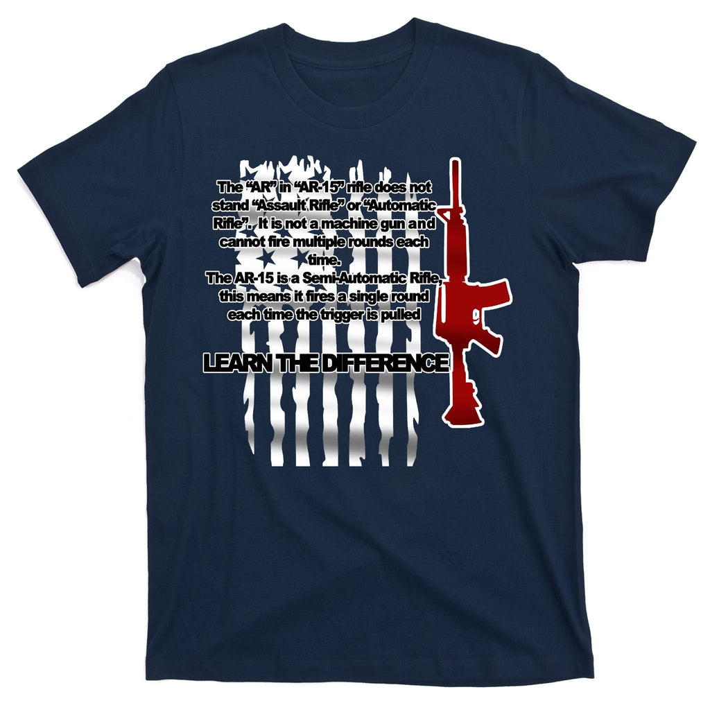 AR15 Not AN Assault Rifle Guns Quote T-Shirt product image 1