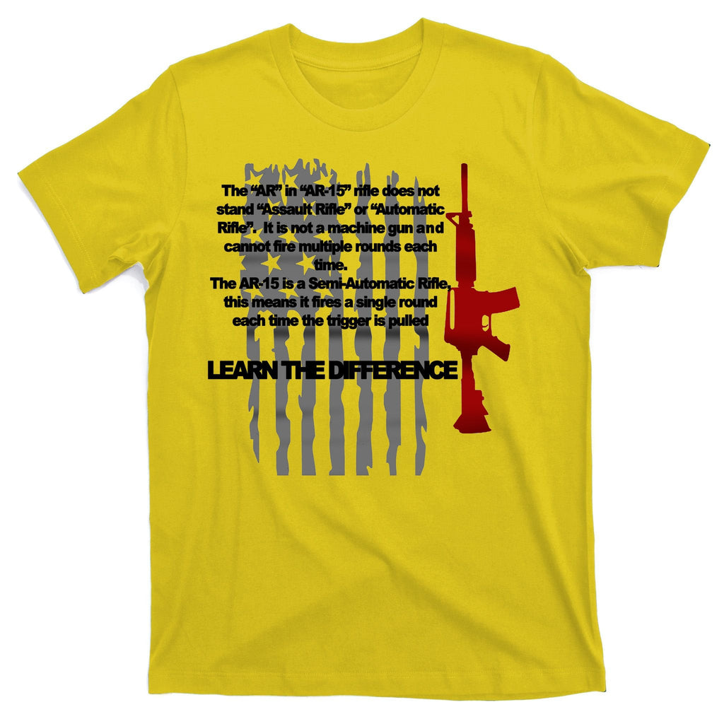 AR15 Not AN Assault Rifle Guns Quote T-Shirt product image 3