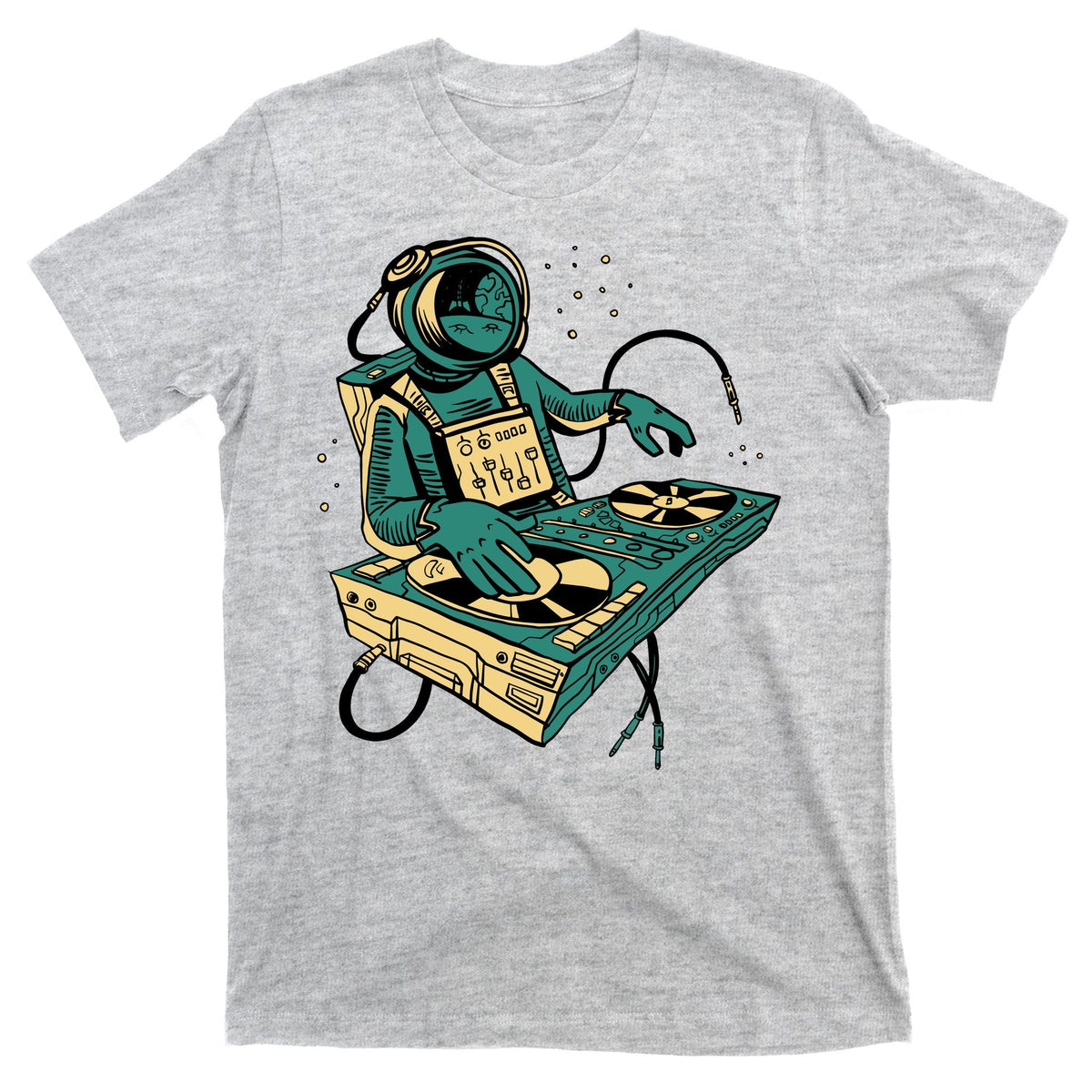 Astronaut Djing Space T-Shirt product image 9