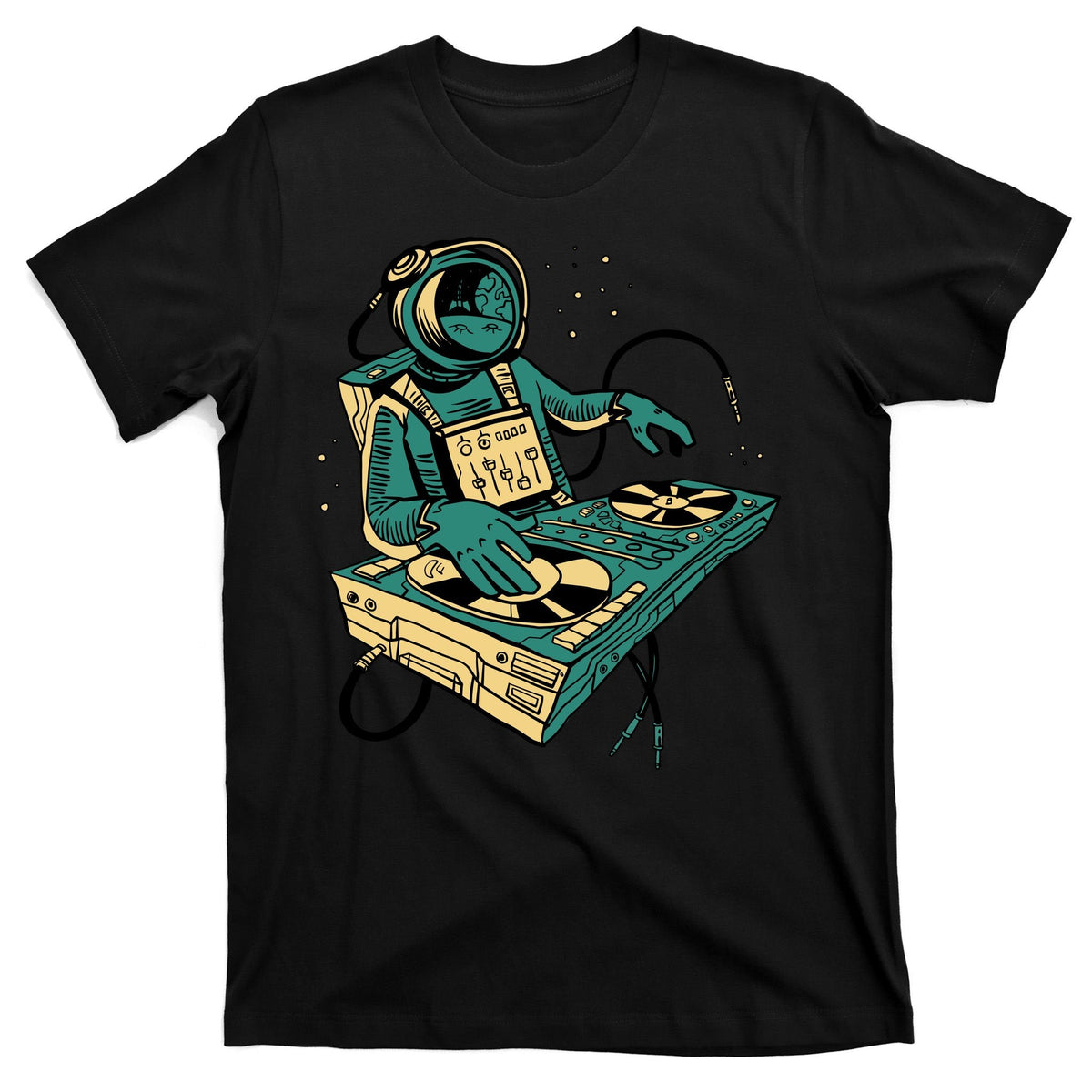 Astronaut Djing Space T-Shirt product image 7