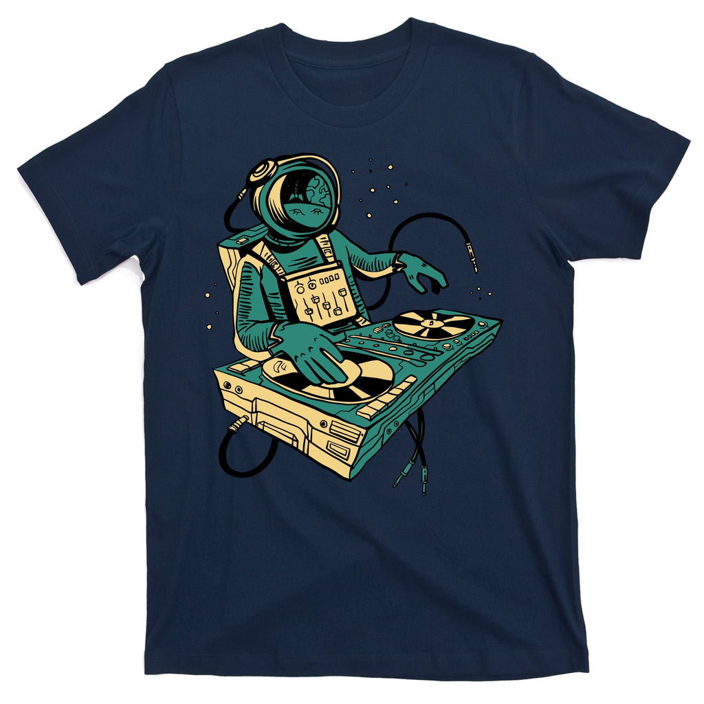 Astronaut Djing Space T-Shirt product image 1