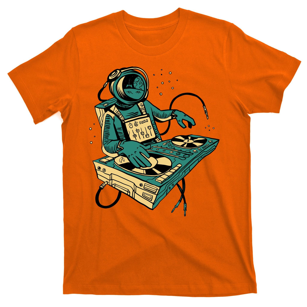 Astronaut Djing Space T-Shirt product image 5