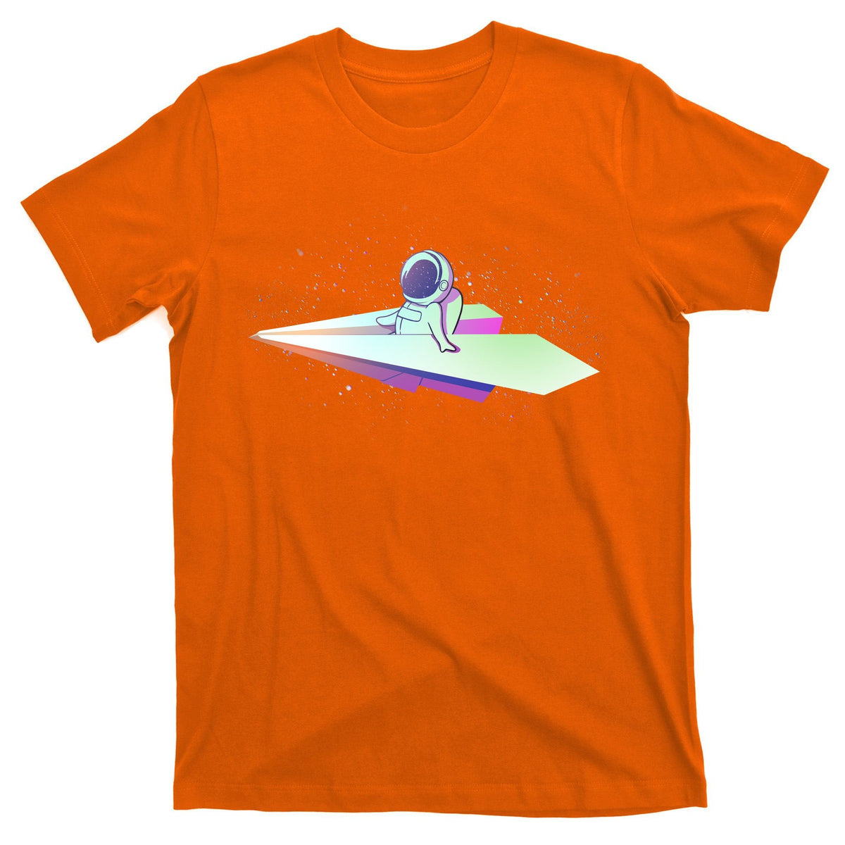Astronaut Paper Plane T-Shirt product image 5