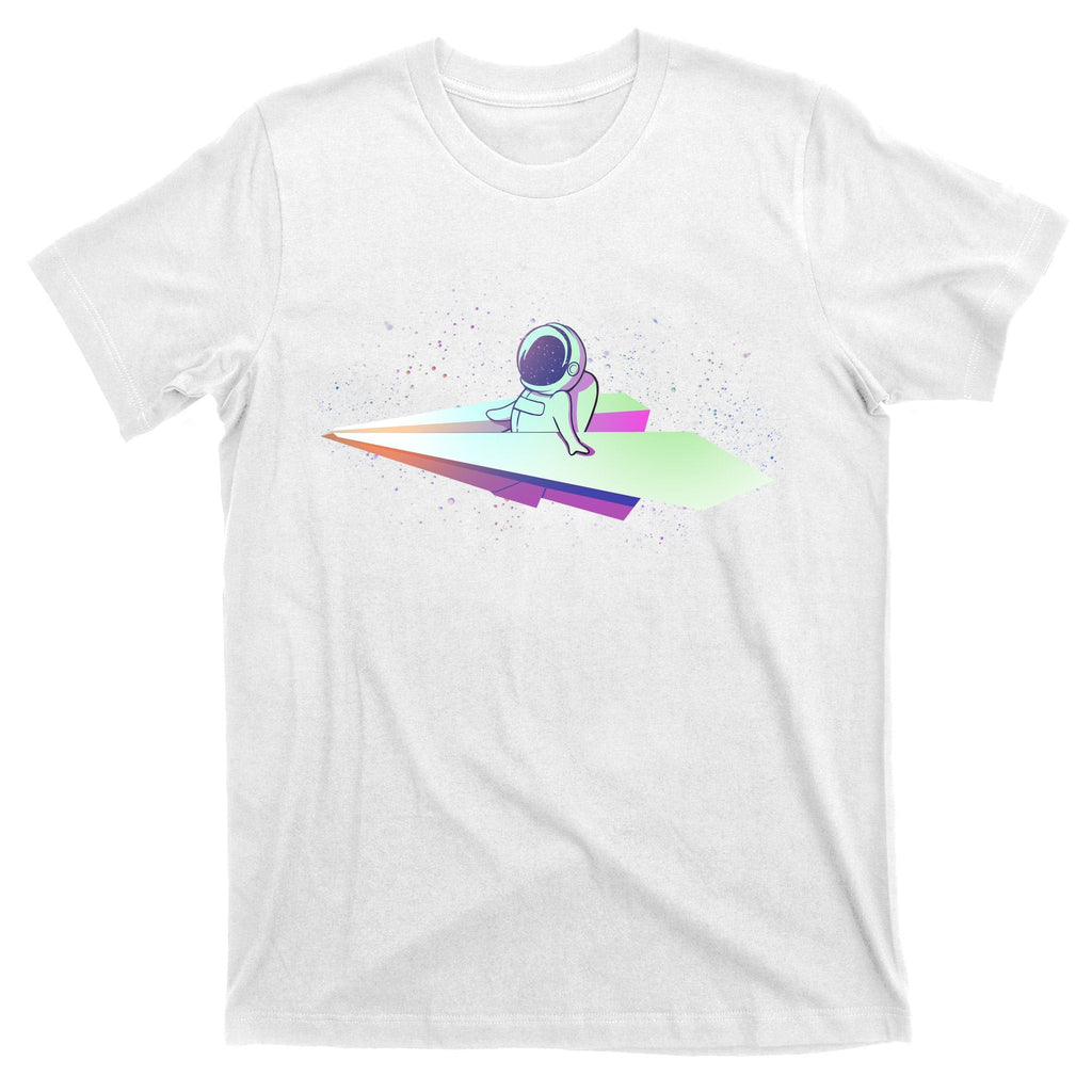 Astronaut Paper Plane T-Shirt product image 11