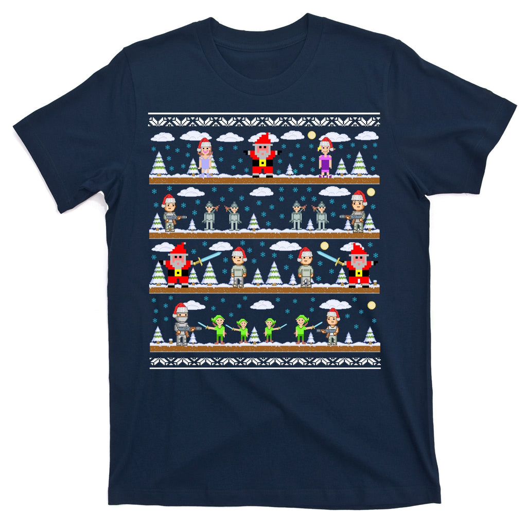 Attack of Christmas Gamer Ugly Sweater T-Shirt product image 1