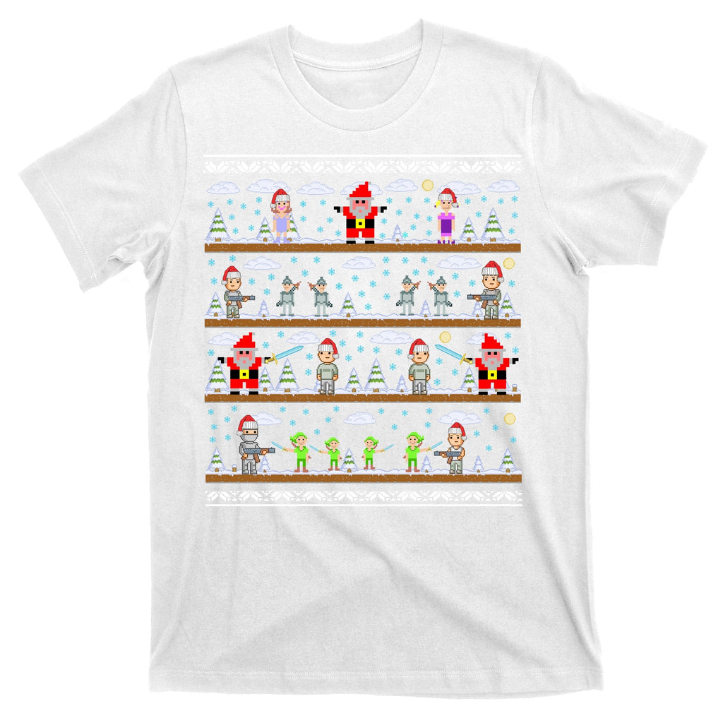 Attack of Christmas Gamer Ugly Sweater T-Shirt product image 11