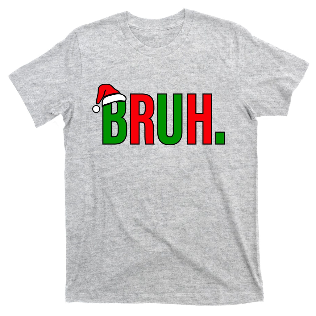 Bruh. Colorful Funny Christmas T-Shirt product image 9