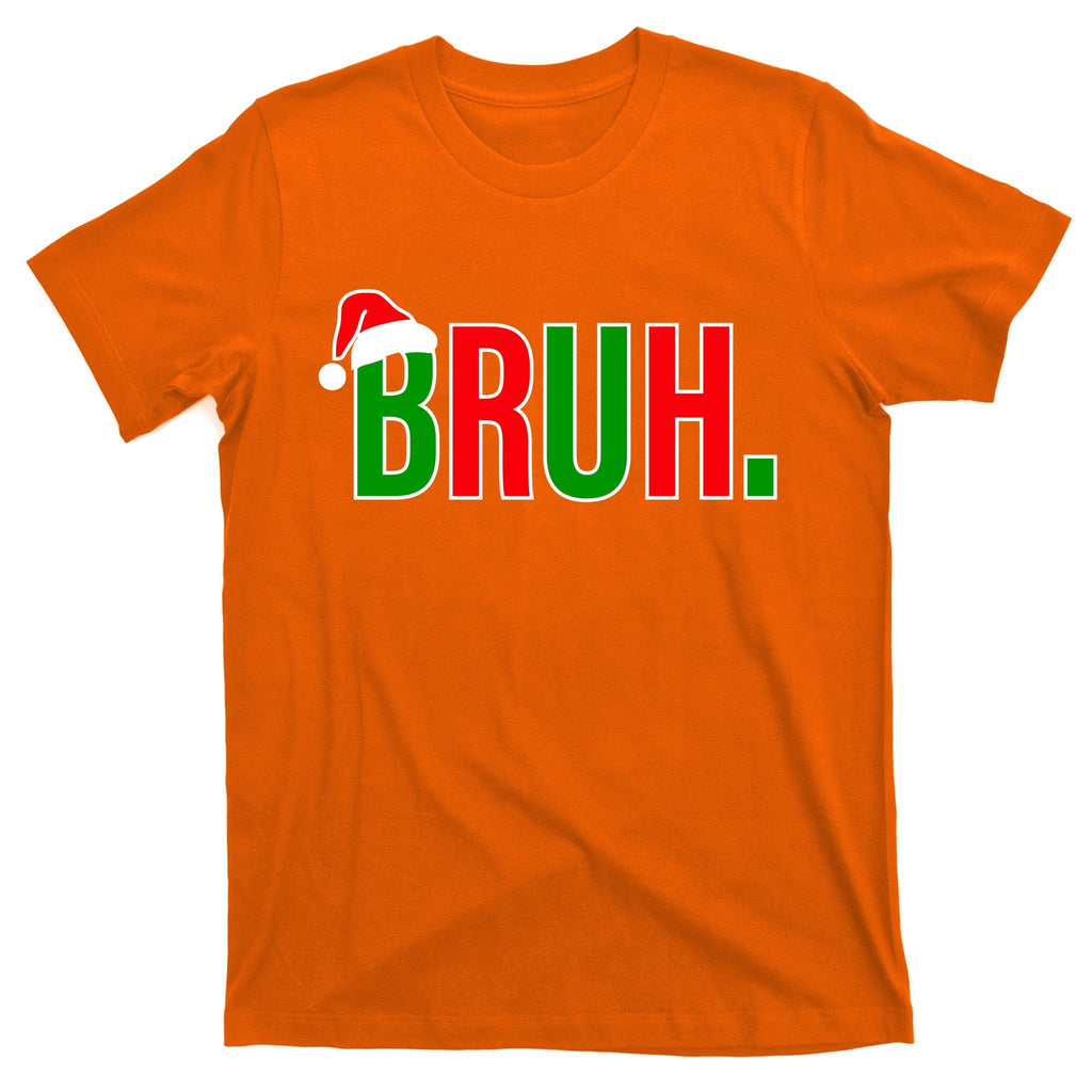 Bruh. Colorful Funny Christmas T-Shirt product image 5