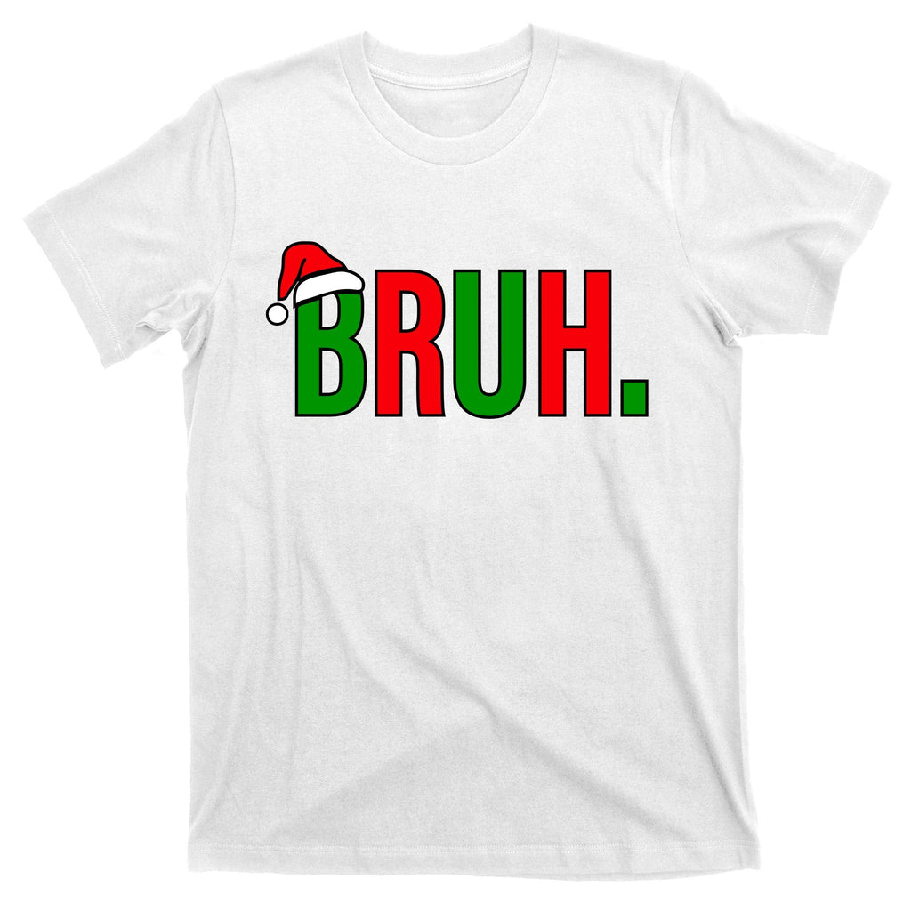 Bruh. Colorful Funny Christmas T-Shirt product image 11
