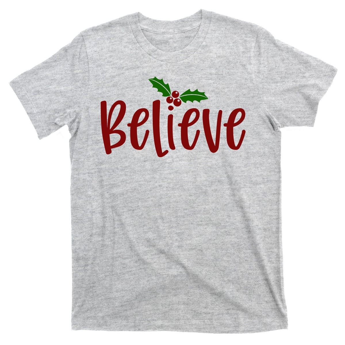 Believe Christmas Holiday T-Shirt product image 3