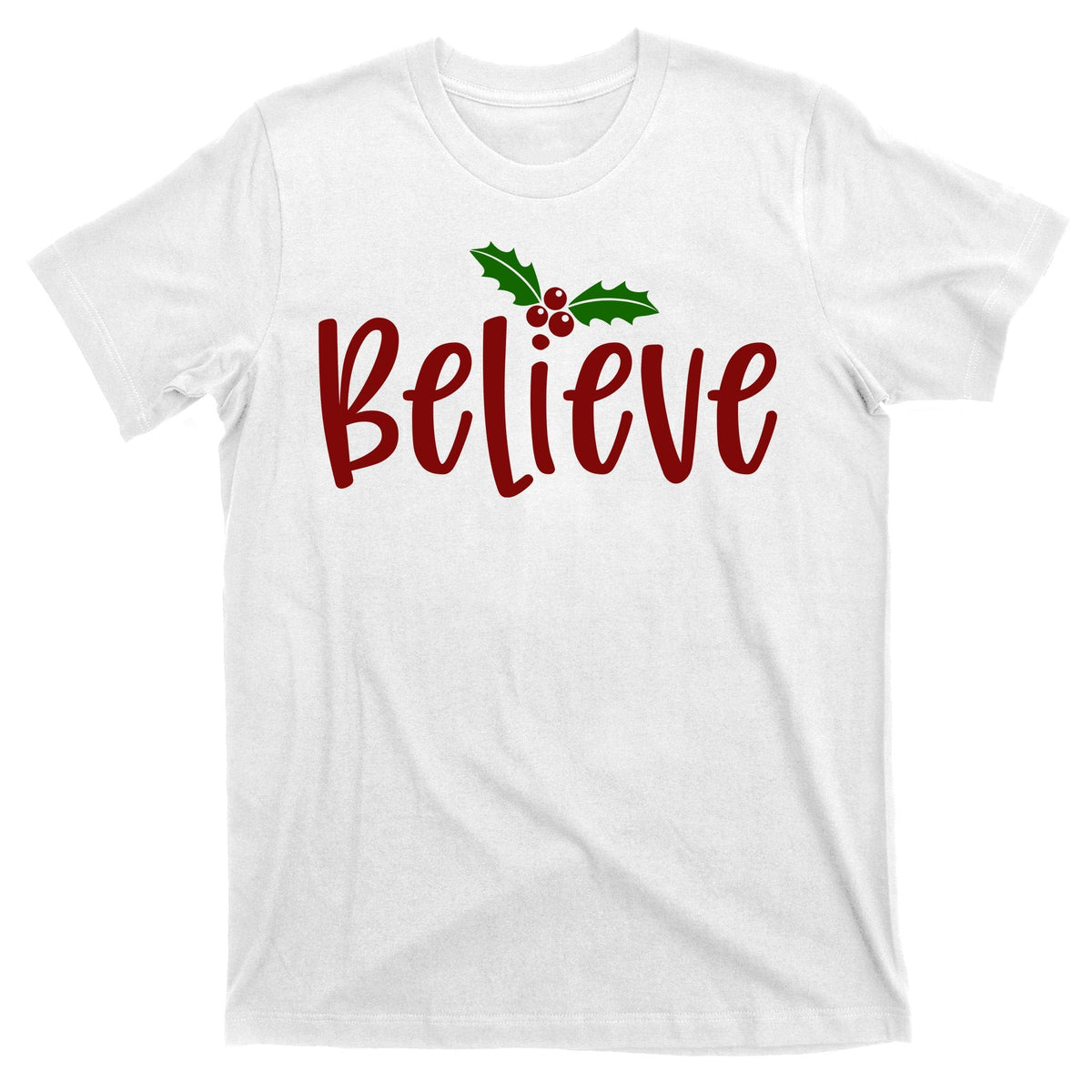 Believe Christmas Holiday T-Shirt product image 5