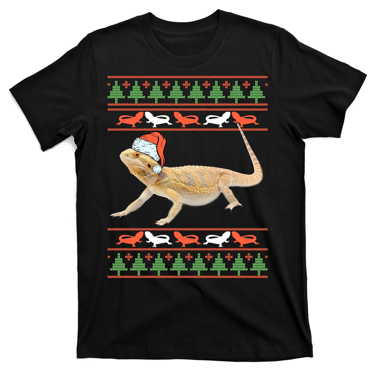 Bearded Dragon Christmas T-Shirt product image 7
