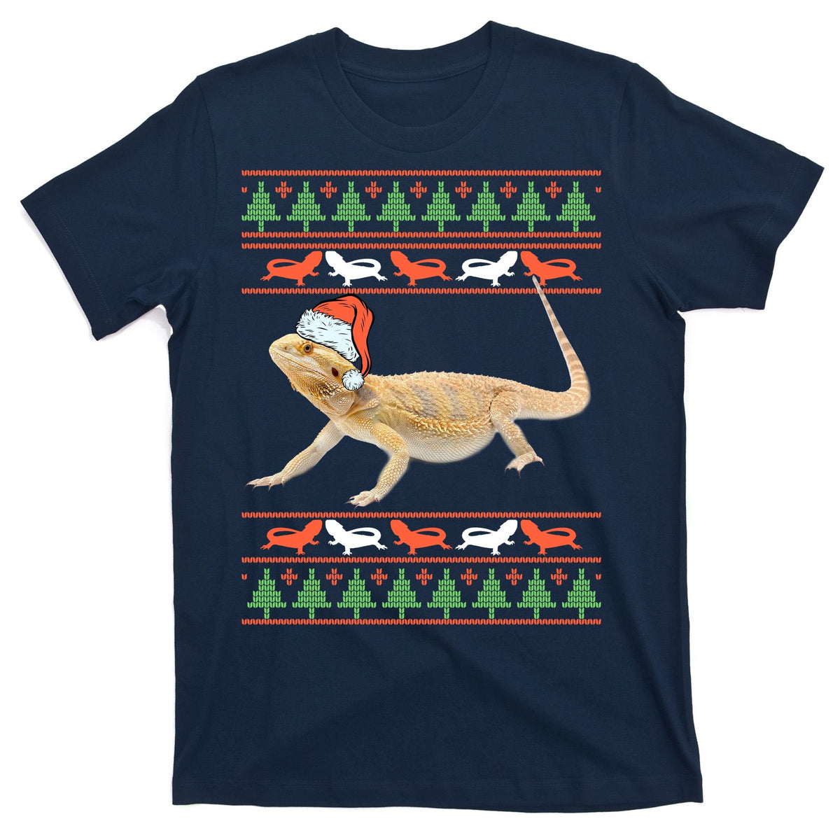 Bearded Dragon Christmas T-Shirt product image 1