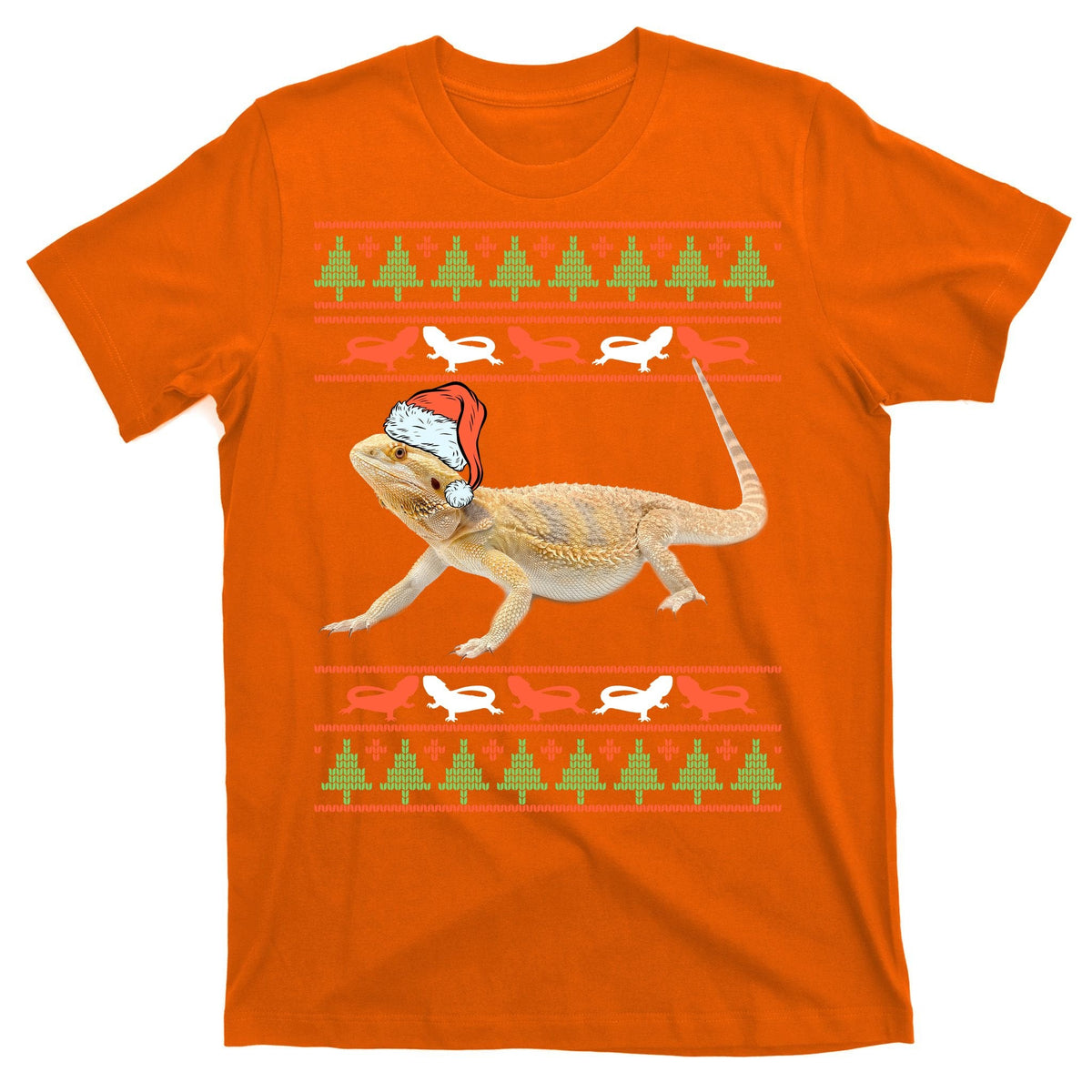 Bearded Dragon Christmas T-Shirt product image 5