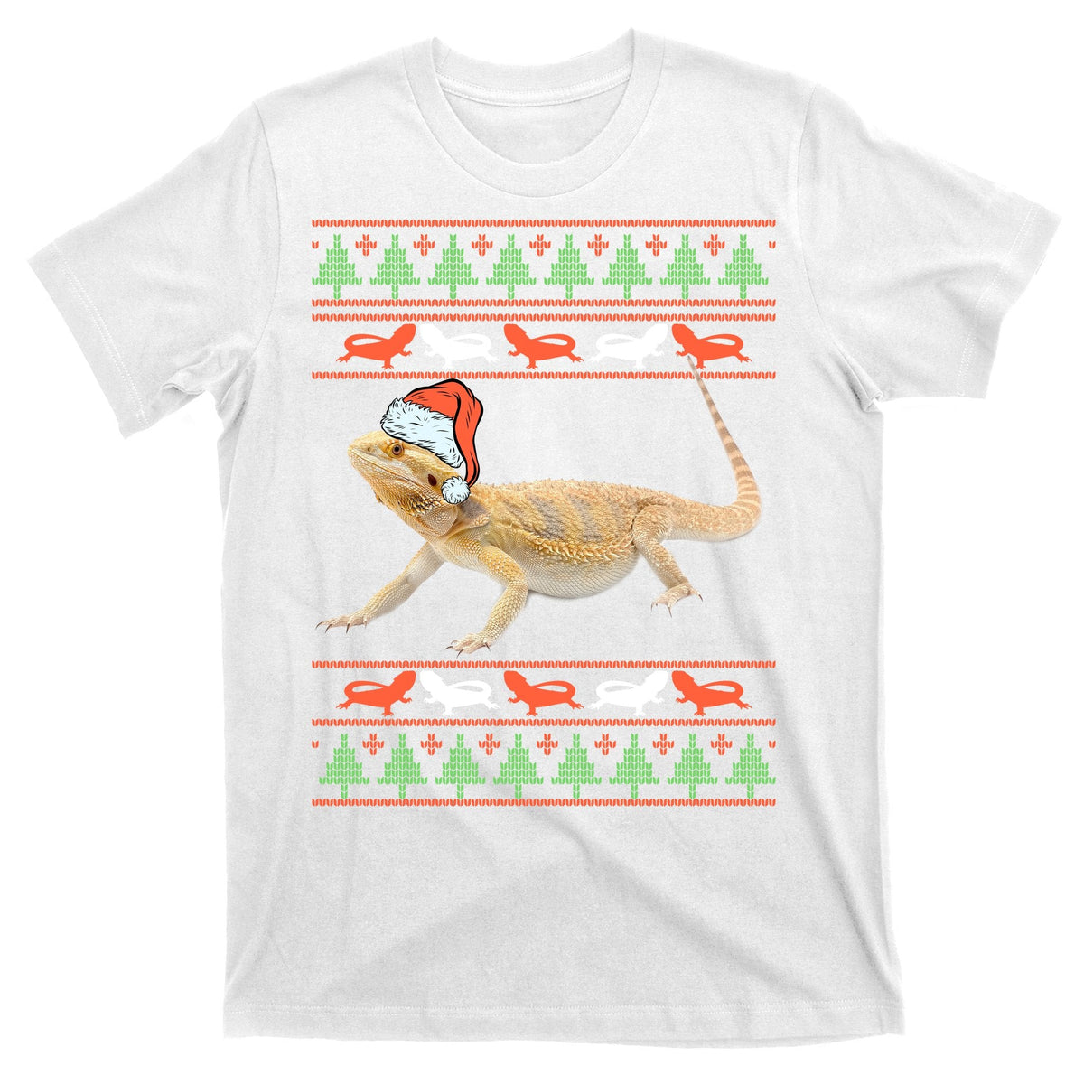 Bearded Dragon Christmas T-Shirt product image 11
