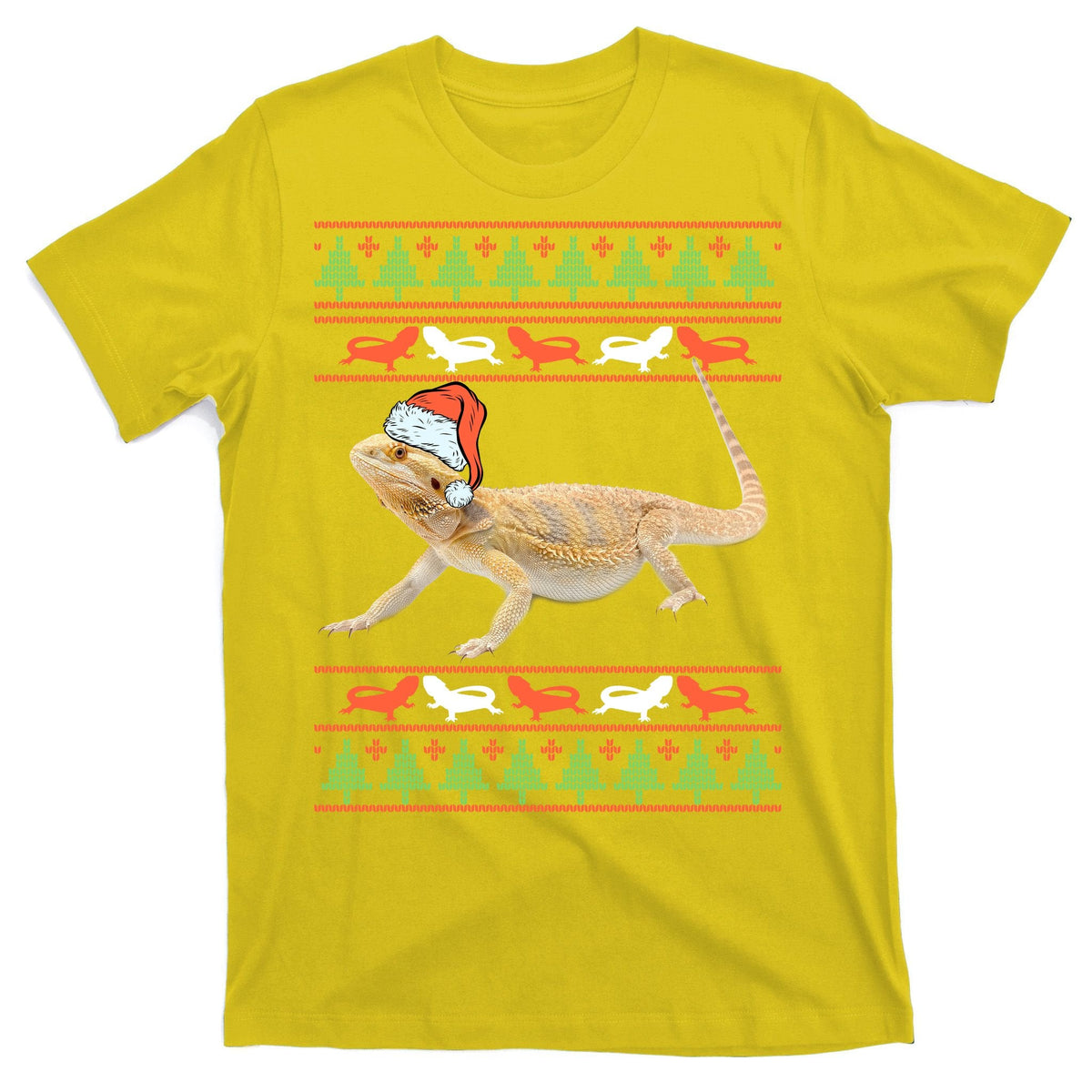 Bearded Dragon Christmas T-Shirt product image 3