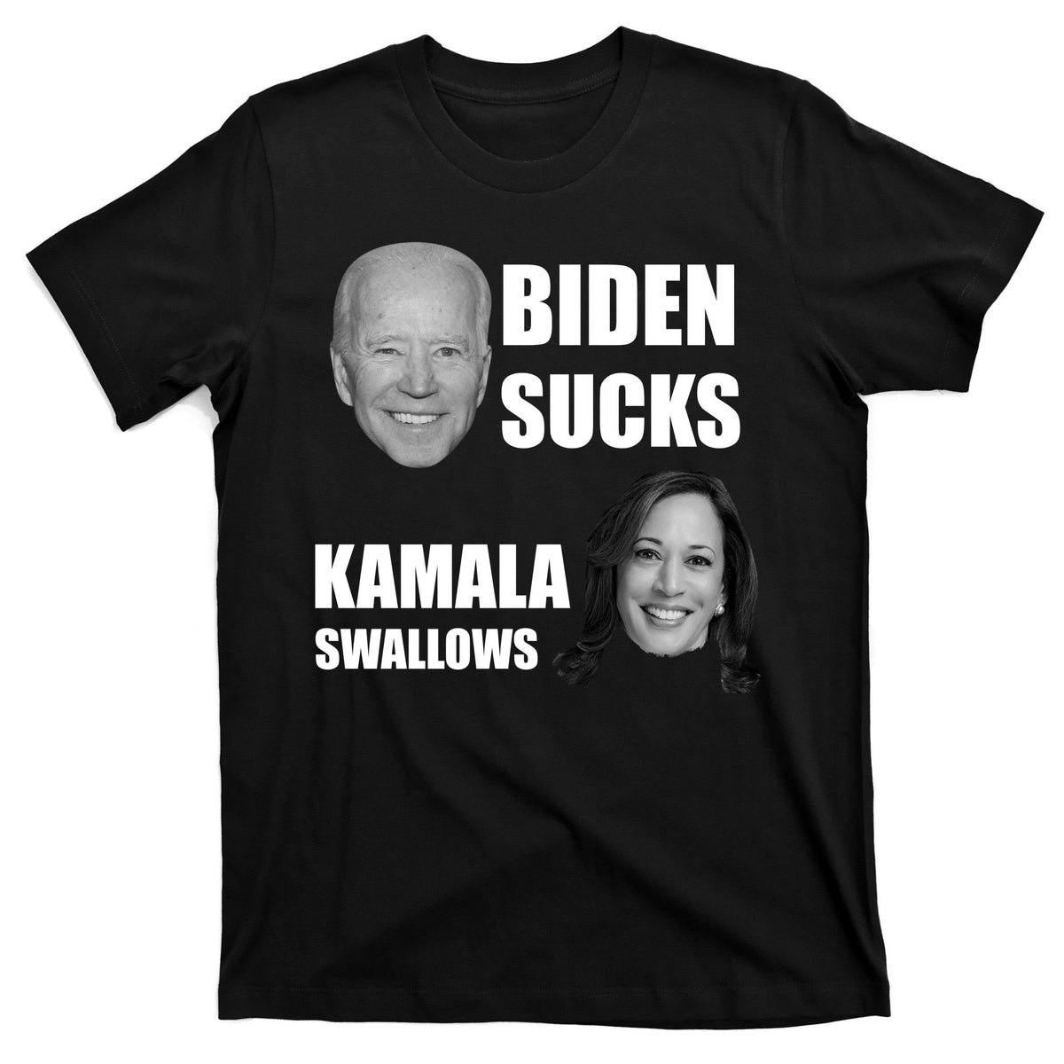 Biden Sucks Kamala Swallows T-Shirt product image 7