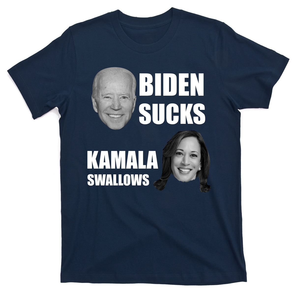 Biden Sucks Kamala Swallows T-Shirt product image 1