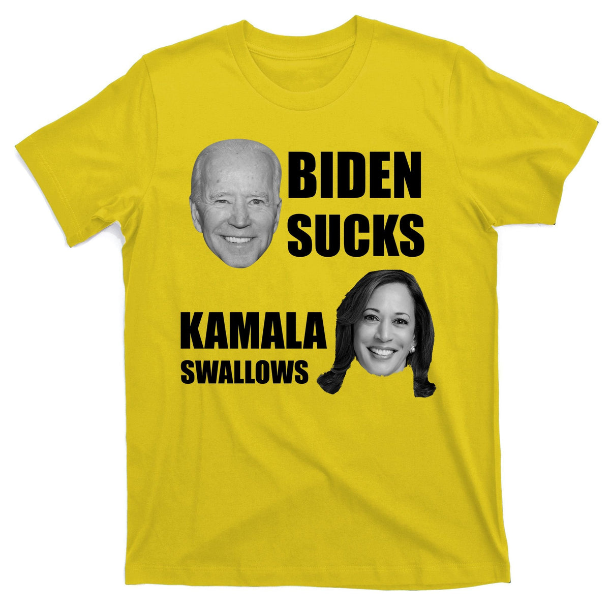 Biden Sucks Kamala Swallows T-Shirt product image 3