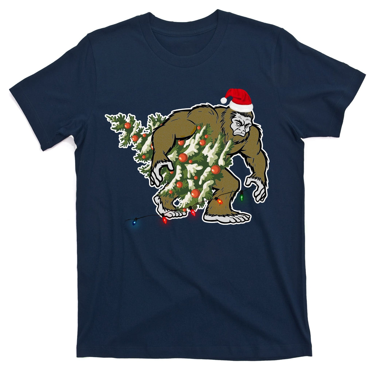 Bigfoot Stole Christmas T-Shirt product image 1