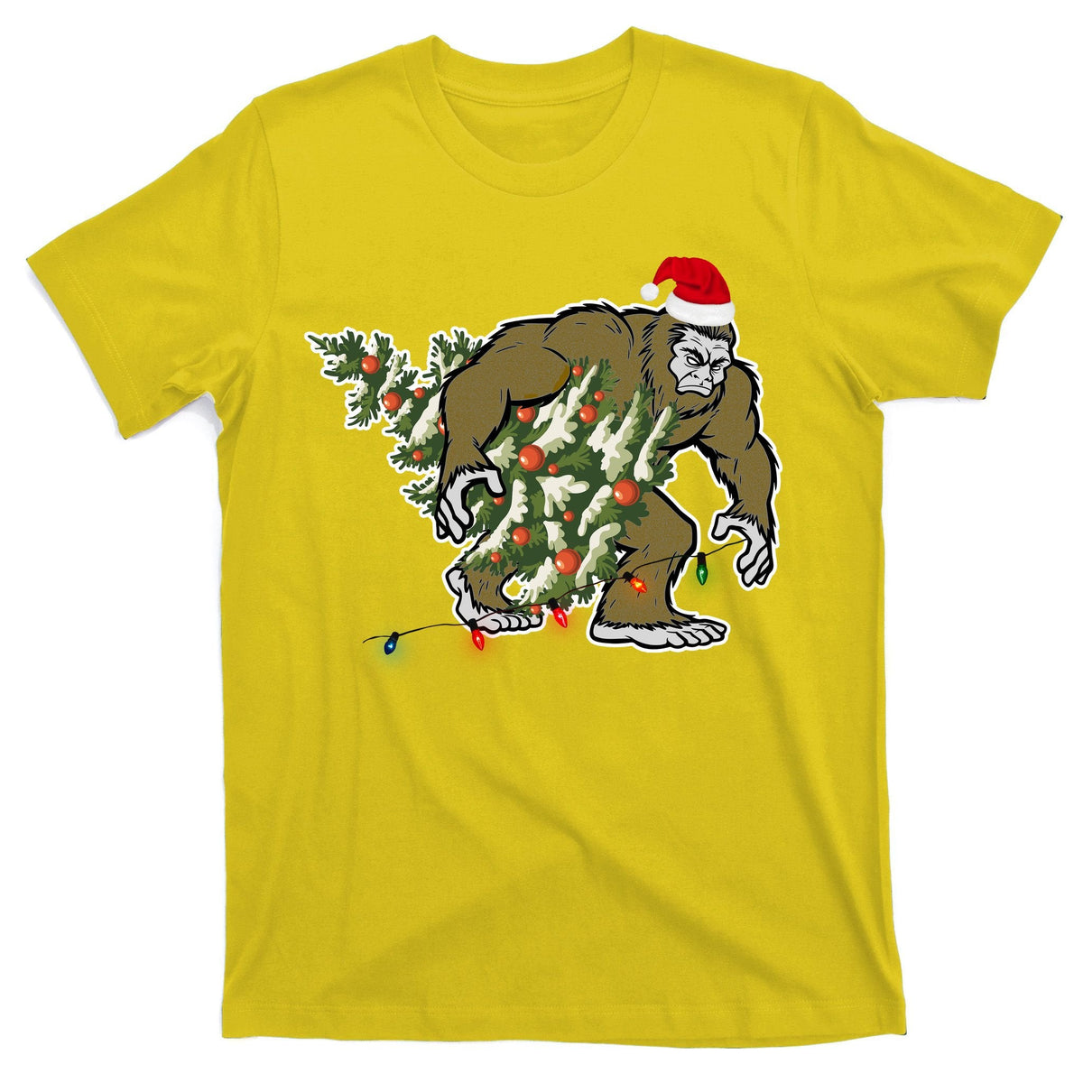 Bigfoot Stole Christmas T-Shirt product image 3