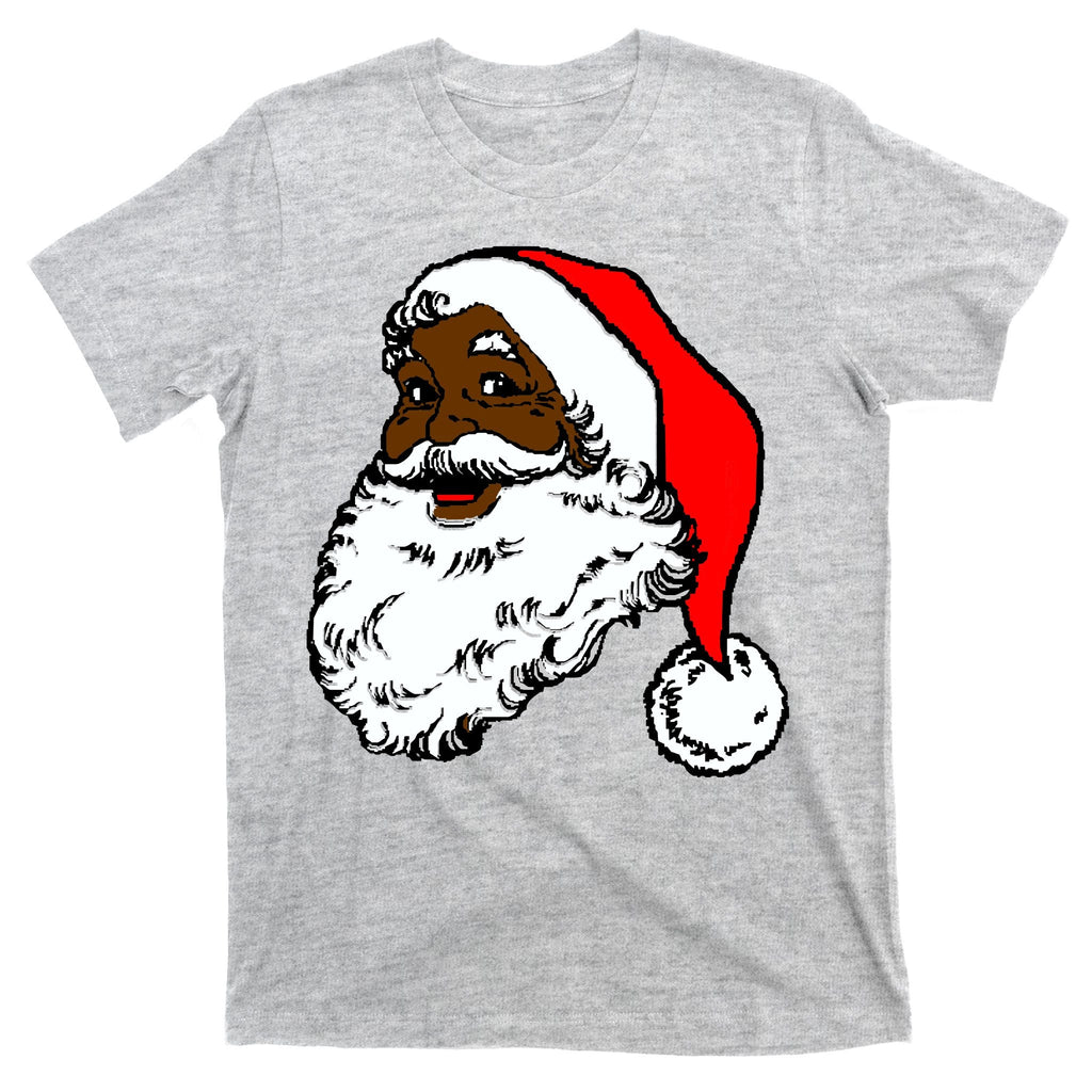 Black Santa Claus Christmas T-Shirt product image 9
