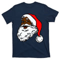 Black Santa Claus Christmas T-Shirt product image 1