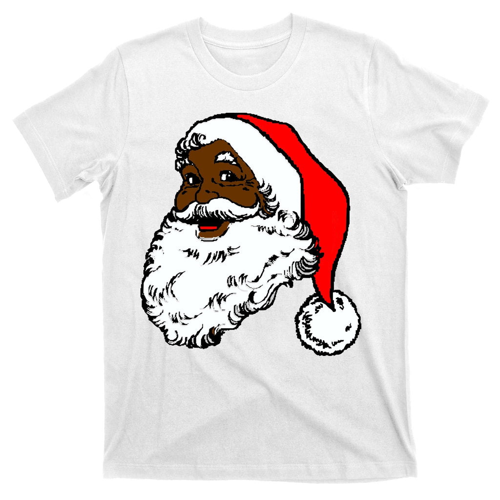 Black Santa Claus Christmas T-Shirt product image 11