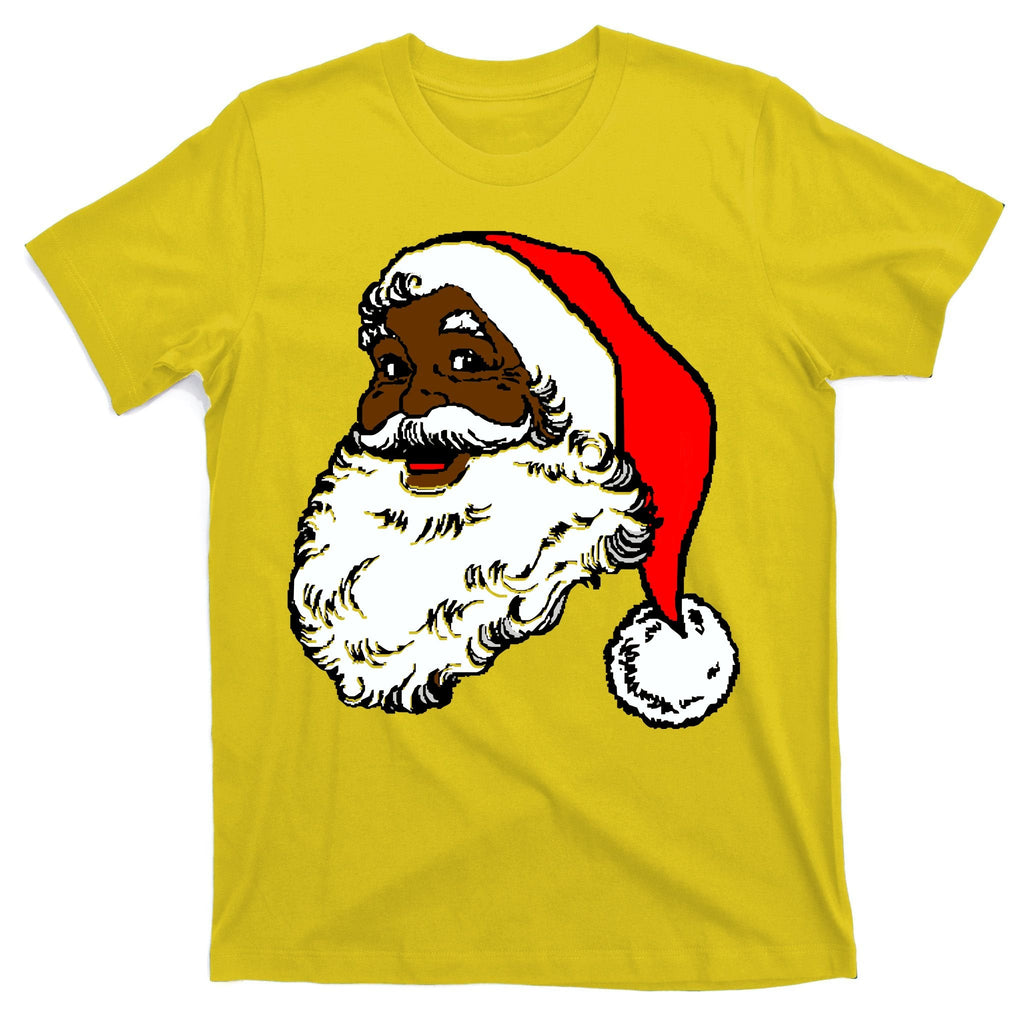 Black Santa Claus Christmas T-Shirt product image 3