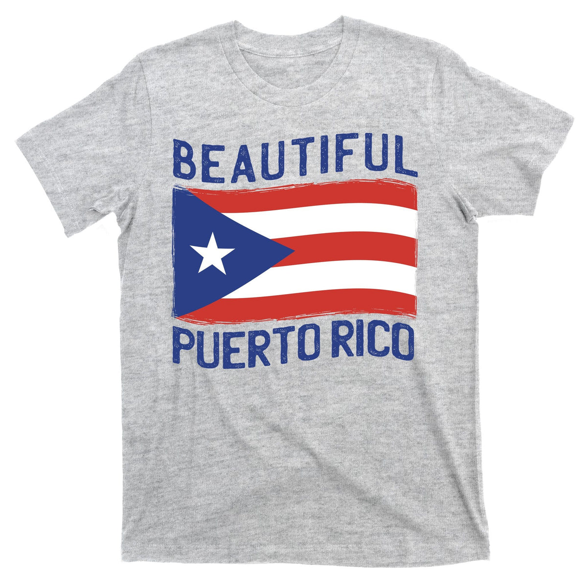 Beautiful Puerto Rico Flag T-Shirt product image 3