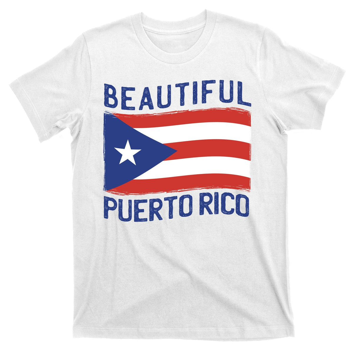 Beautiful Puerto Rico Flag T-Shirt product image 5