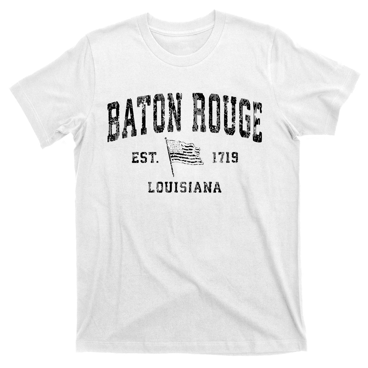 Baton Rouge Est 1719 Louisiana T-Shirt product image 11