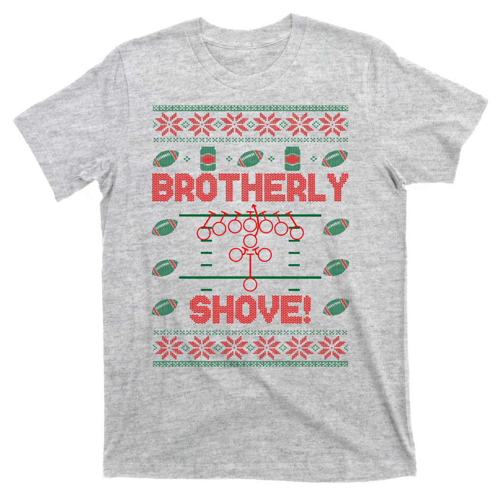 Brotherly Shove Eagles Nick Sirianni Ugly Christmas Sweater product image 9