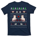 Cat Lover Ugly Christmas T-Shirt product image 1