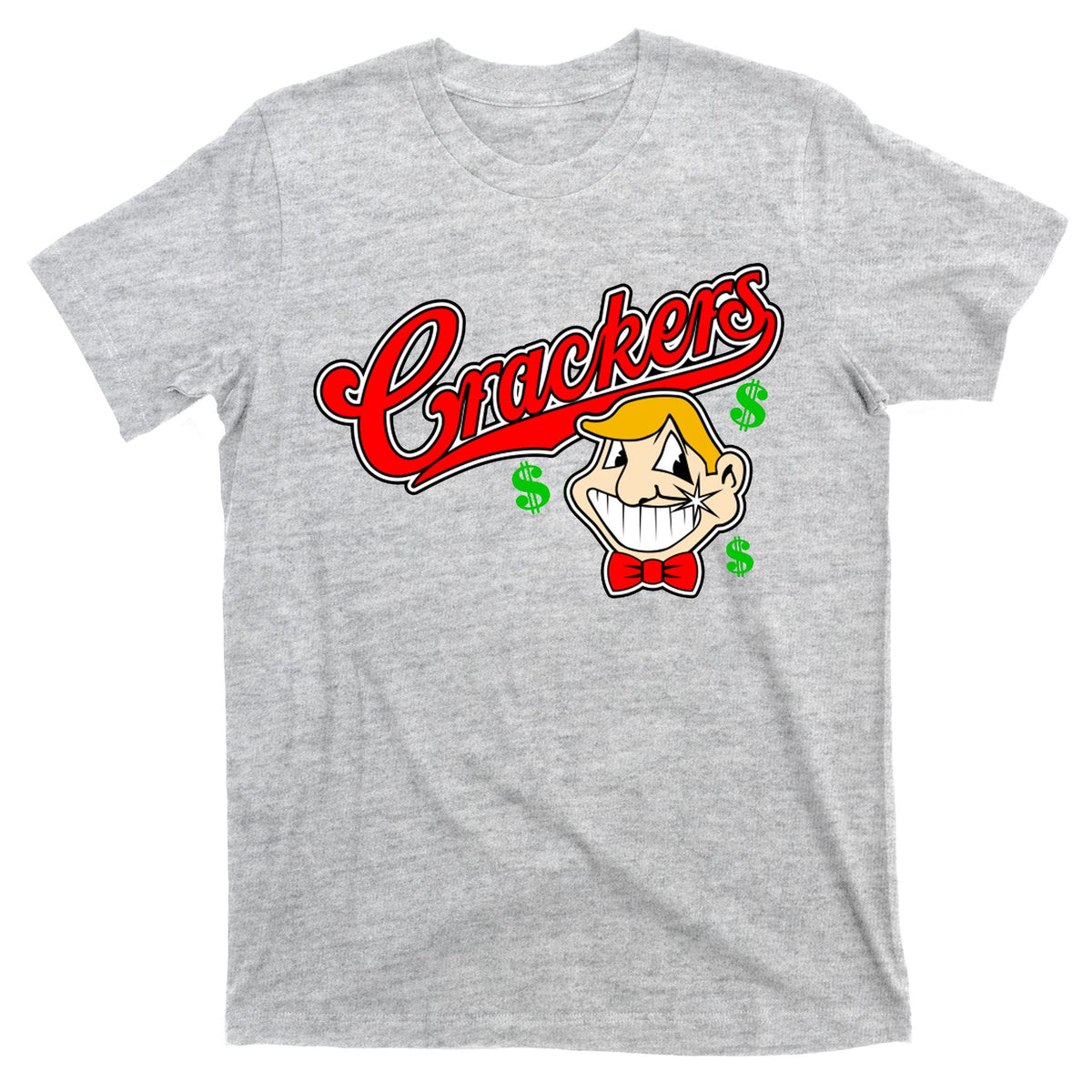 Caucasians Crackers Baseball Money Logo T-Shirt product image 9