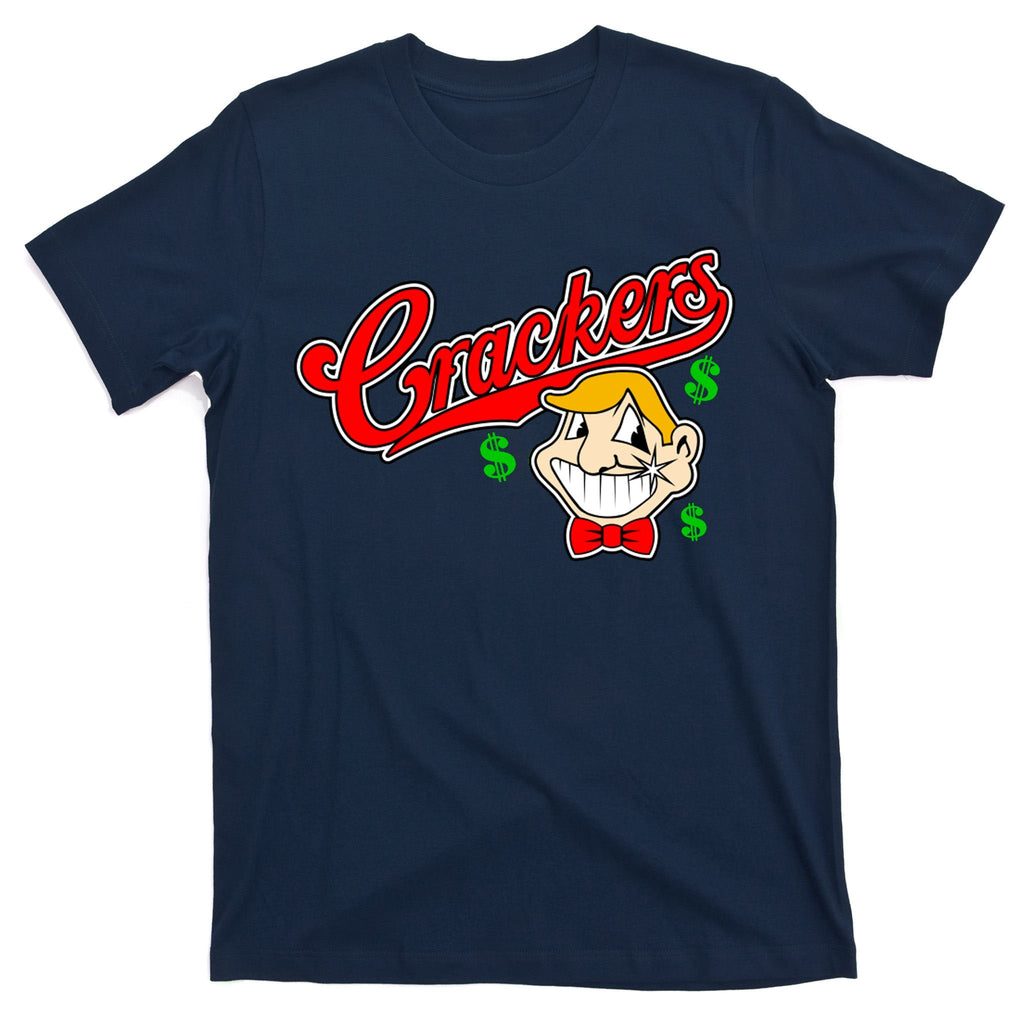 Caucasians Crackers Baseball Money Logo T-Shirt product image 1