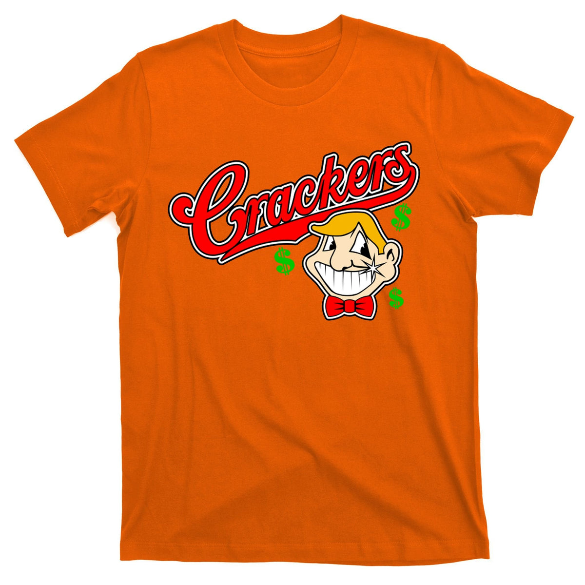 Caucasians Crackers Baseball Money Logo T-Shirt product image 5